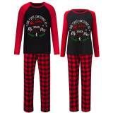 2023 Couple Matching Christmas Pajamas Our First Or Second Christams DIY Loungwear Black Pajamas Set