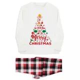 Christmas Matching Family Pajamas We Wish You A Merry Christmas Red Pajamas Set