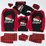Christmas Matching Family Pajamas Christmas Tree Red Black Pajamas Set