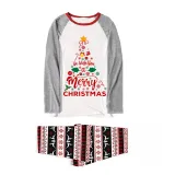 Christmas Matching Family Pajamas We Wish You A Merry Christmas Reindeer Pants Pajamas Set