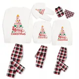 Christmas Matching Family Pajamas We Wish You A Merry Christmas Red Pajamas Set
