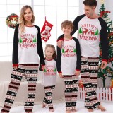 Christmas Matching Family Pajamas Christmas Family Elk Reindeer Pants Pajamas Set