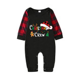 Christmas Matching Family Pajamas Gingerbread Christmas Crew Reindeer Pants Pajamas Set