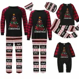 Christmas Matching Family Pajamas We Wish You A Merry Christmas Reindeer Pants Pajamas Set