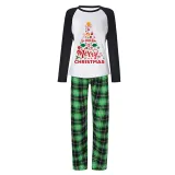 Christmas Matching Family Pajamas We Wish You A Merry Christmas Green Pajamas Set