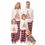 Christmas Matching Family Pajamas We Wish You A Merry Christmas Red Pajamas Set