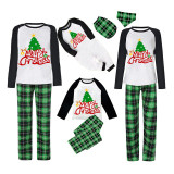 Christmas Matching Family Pajamas Christmas Tree Green Pajamas Set