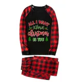 Christmas Couple Pajamas Matching Sets All I Want For Christmas Is You Adult Loungwear Gray Pajamas Set