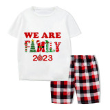 Christmas Matching Family Pajamas 2023 We Are Family Short Pajamas Set