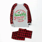 Christmas Matching Family Pajamas 2023 Family Christmas Together Gray Pajamas Set