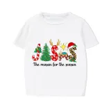 Christmas Couple Pajamas Matching Sets Christmas Jeaus Adult Loungwear Short Pajamas Set