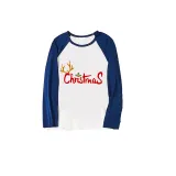 Christmas Couple Pajamas Matching Sets Deer Merry Christmas Adult Loungwear Green Pajamas Set