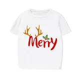 Christmas Couple Pajamas Matching Sets Deer Merry Christmas Adult Loungwear Short Pajamas Set