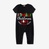 Christmas Matching Family Pajamas 2023 Family Christmas Black Reindeer Pants Pajamas Set