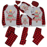 Christmas Matching Family Pajamas Believe In The Magic Of Christmas Gray Pajamas Set