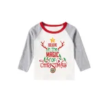 Christmas Matching Family Pajamas Believe In The Magic Of Christmas Red Pajamas Set