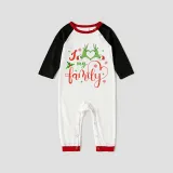 Christmas Matching Family Pajamas Snowflake Love My Family Gray Reindeer Pants Pajamas Set