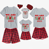 Christmas Matching Family Pajamas 2023 We Are Family Short Pajamas Set