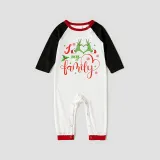 Christmas Matching Family Pajamas Snowflake Love My Family Gray Pajamas Set