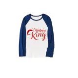 Christmas Couple Pajamas Matching Sets Christmas King & Queen Adult Loungwear Green Pajamas Set
