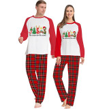 Christmas Couple Pajamas Matching Sets Christmas Jeaus Adult Loungwear Red Pajamas Set