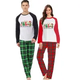 Christmas Couple Pajamas Matching Sets Christmas Jeaus Adult Loungwear Red Pajamas Set