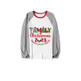 Christmas Matching Family Pajamas 2023 Family Christmas Gray Reindeer Pants Pajamas Set