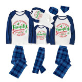 Christmas Matching Family Pajamas 2023 Family Christmas Together Blue Pajamas Set
