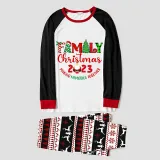 Christmas Matching Family Pajamas 2023 Family Christmas Gray Reindeer Pants Pajamas Set