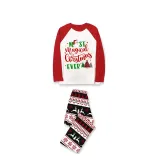 Christmas Matching Family Pajamas Magical Christmas Tree Gray Reindeer Pants Pajamas Set