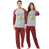Christmas Couple Pajamas Matching Sets Merry Christmas To My Other Half Adult Loungwear White Pajamas Set