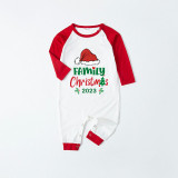 Christmas Matching Family Pajamas 2023 Family Christmas Hat Red Pajamas Set