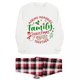Christmas Matching Family Pajamas 2023 Family Christmas Together Red Pajamas Set