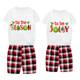 Christmas Couple Pajamas Matching Sets This Is The Season To Be Jolly Adult Loungwear Short Pajamas Set