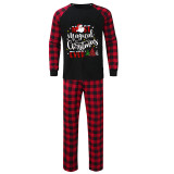 Christmas Matching Family Pajamas Magical Christmas Tree Black Pajamas Set