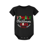 Christmas Matching Family Pajamas 2023 Family Christmas Black Pajamas Set