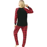 Christmas Couple Pajamas Matching Sets Mr & Mrs ELF Adult Loungwear White Pajamas Set