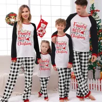 Christmas Matching Family Pajamas Family Is The Best Part Of Christmas Gray Pajamas Set