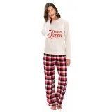 Christmas Couple Pajamas Matching Sets Christmas King & Queen Adult Loungwear Gray Pajamas Set