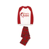 Christmas Couple Pajamas Matching Sets Christmas King & Queen Adult Loungwear Green Pajamas Set