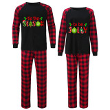 Christmas Couple Pajamas Matching Sets This Is The Season To Be Jolly Adult Loungwear Gray Pajamas Set