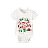 Christmas Matching Family Pajamas Magical Christmas Tree Short Pajamas Set
