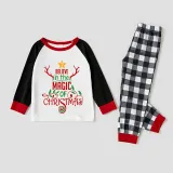 Christmas Matching Family Pajamas Believe In The Magic Of Christmas Gray Pajamas Set