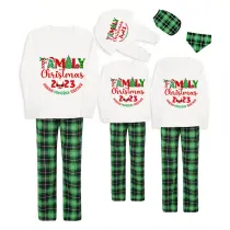Christmas Matching Family Pajamas 2023 Family Christmas Green Pajamas Set