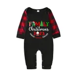 Christmas Matching Family Pajamas 2023 Family Christmas Black Reindeer Pants Pajamas Set