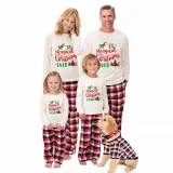 Christmas Matching Family Pajamas Magical Christmas Tree Red Pajamas Set