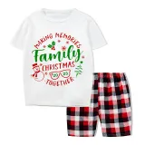 Christmas Matching Family Pajamas 2023 Family Christmas Together Short Pajamas Set