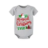 Christmas Matching Family Pajamas Magical Christmas Tree Short Pajamas Set