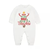 Christmas Matching Family Pajamas Believe In The Magic Of Christmas Red Pajamas Set
