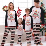 Christmas Matching Family Pajamas Believe In The Magic Of Christmas Gray Reindeer Pants Pajamas Set